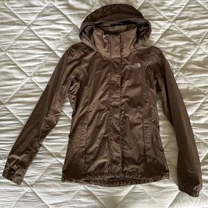 XS North Face rain jacket